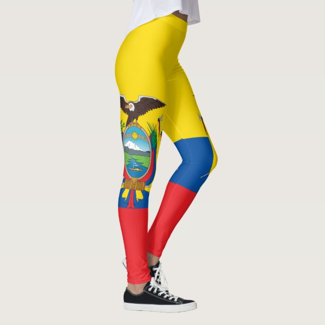 Ecuador Flag Leggings (Right)