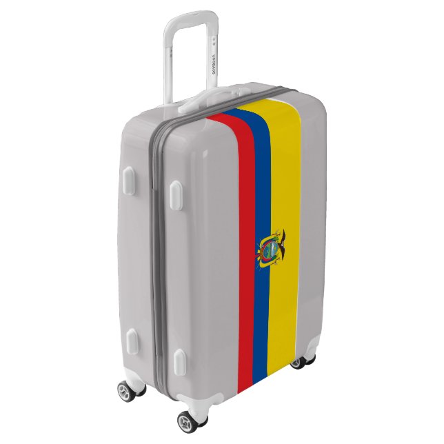 Ecuador Flag Luggage (Rotated Left)