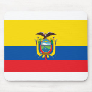 Ecuador Flag Mouse Pad