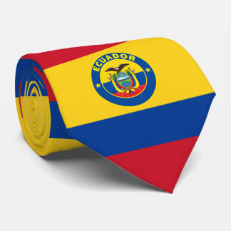 Ecuador Flag Neck Ties, Stylish Ecuadorian Tie. Tie