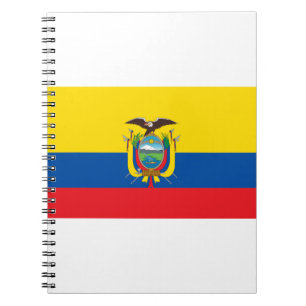 Ecuador Flag Notebook