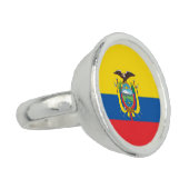 Ecuador Flag Ring (Side)