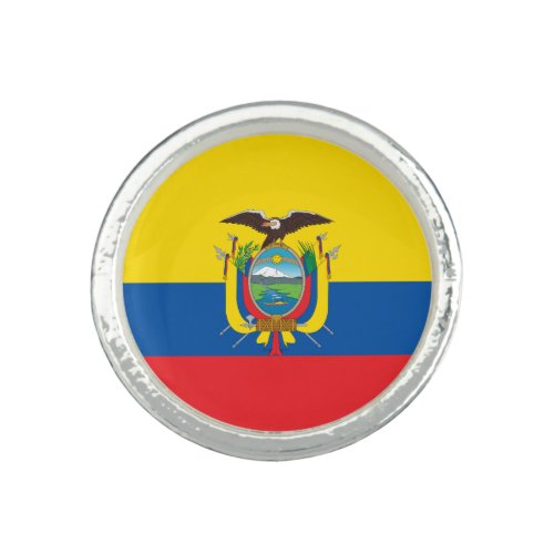 Ecuador Flag Ring
