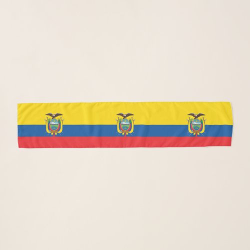 Ecuador Flag Scarf