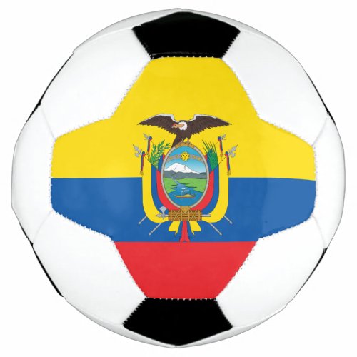 Ecuador Flag Soccer Ball