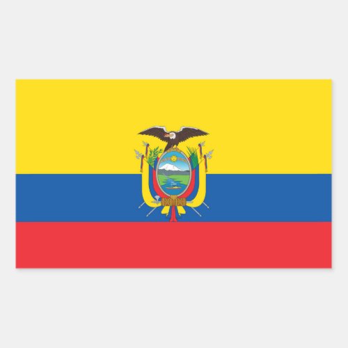 Ecuador Flag Sticker