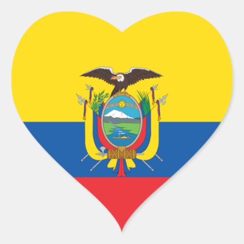 Ecuador Flag Sticker