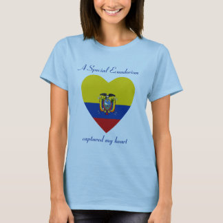 Ecuador Flag Sweetheart T-Shirt