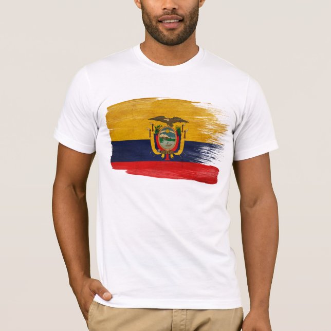 Ecuador Flag T-Shirt (Front)