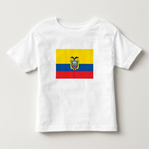 Ecuador Flag Toddler T_shirt