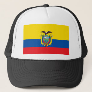 Ecuador Flag Trucker Hat