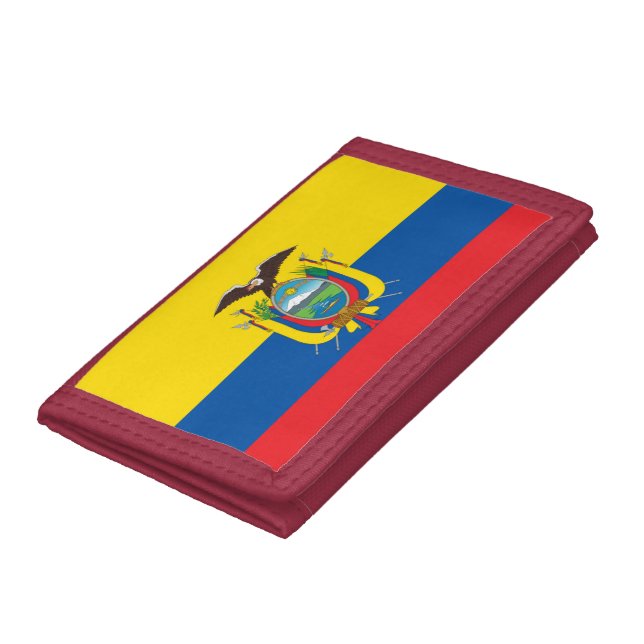 Ecuador flag wallet (Bottom)