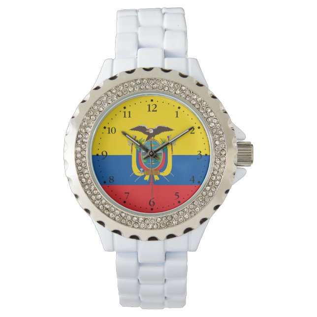 Ecuador Flag Watch (Front)
