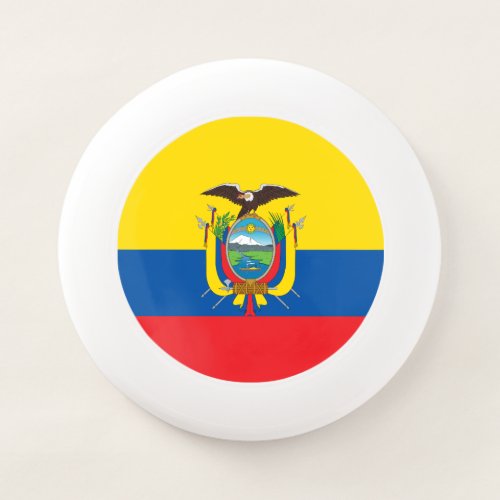 Ecuador Flag Wham_O Frisbee