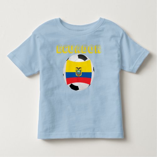 Ecuador Football T_Shirt Toddlers