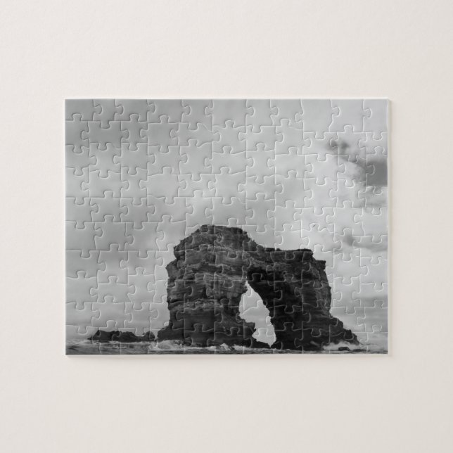 Ecuador, Galapagos Islands, Darwin Island, Waves Jigsaw Puzzle (Horizontal)