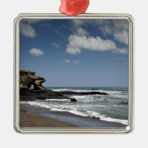 Ecuador, Galapagos, Santiago aka James). 4 Metal Ornament