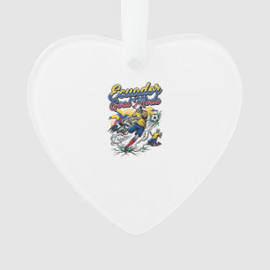 Ecuador Goal Mode Skeleton Striker Nations Dynamic Ornament