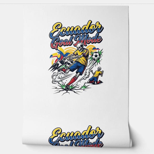 Ecuador Goal Mode Skeleton Striker Nations Dynamic Wallpaper (Unrolling)