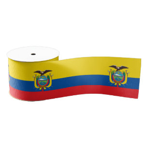 Ecuador Grosgrain Ribbon