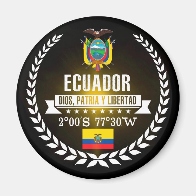Ecuador Magnet (Front)