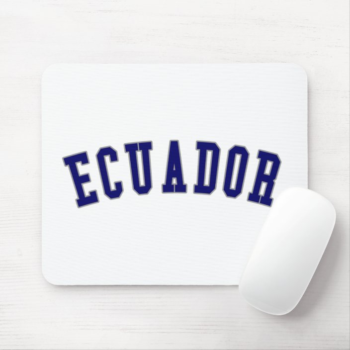 Ecuador Mouse Pad