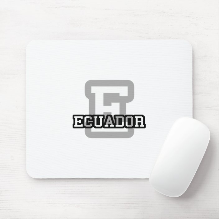 Ecuador Mouse Pad