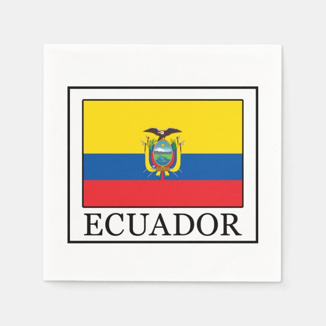 Ecuador Napkins (Front)