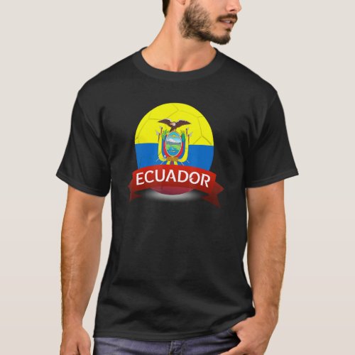 Ecuador National Team World Football Soccer Champi T_Shirt