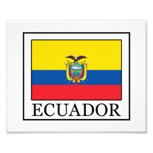 Ecuador Photo Print