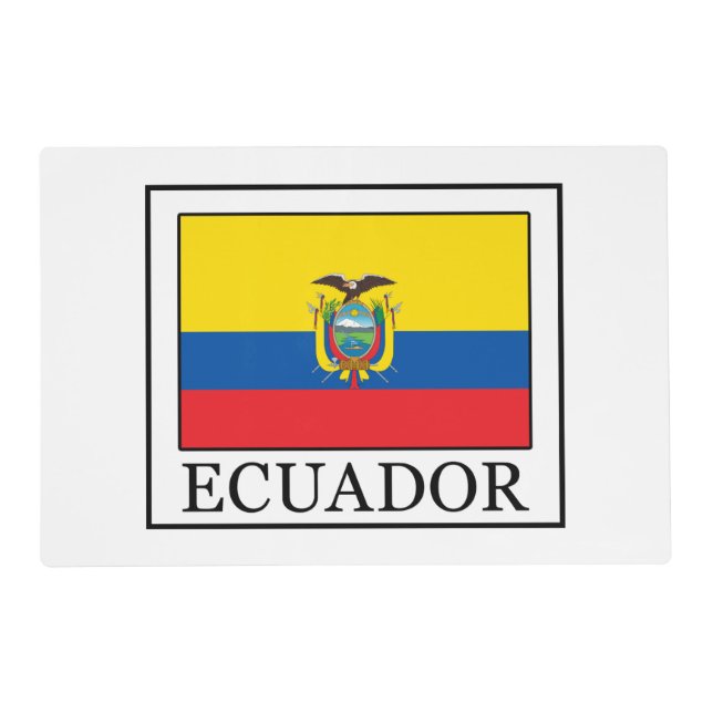 Ecuador Placemat (Front)