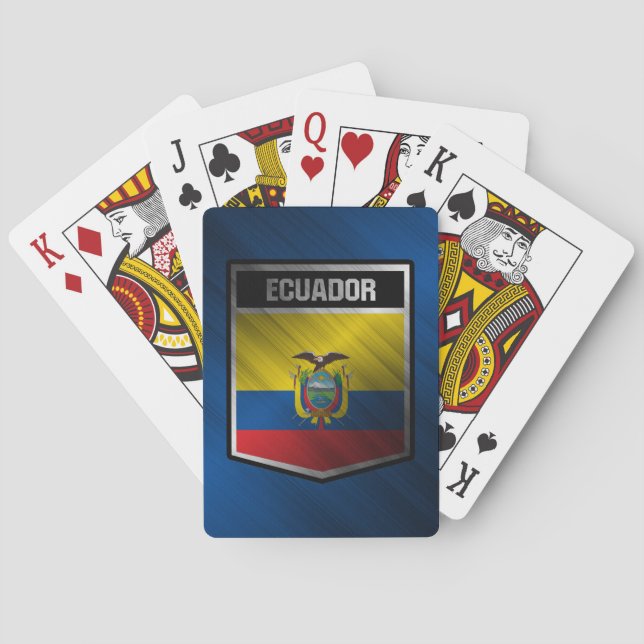Ecuador Poker Cards (Back)