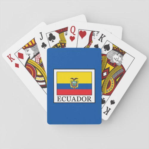 Ecuador Poker Cards