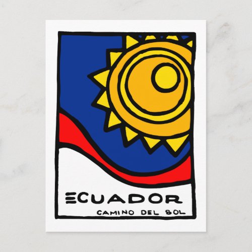 Ecuador Postcard