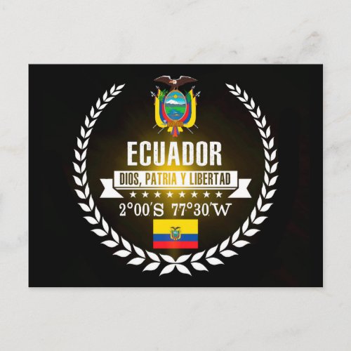 Ecuador Postcard