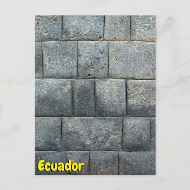 Ecuador Postcard (Front)