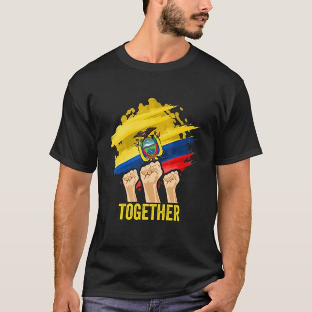 Ecuador Pride Ecuadorian Adults Women Men Kids 1 T-Shirt (Front)