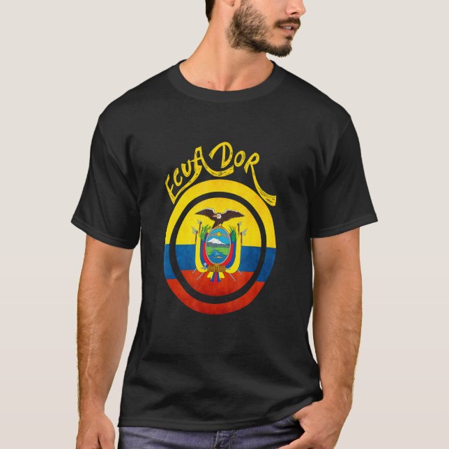 Ecuador Pride Ecuadorian Adults Women Men Kids 5 T-Shirt (Front)