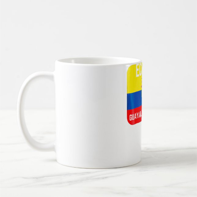 Ecuador Quayaquil West LDS Mormon Mission  Coffee Mug (Left)