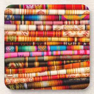 Ecuador, Quito Area, Otavalo Handicraft Market Drink Coaster