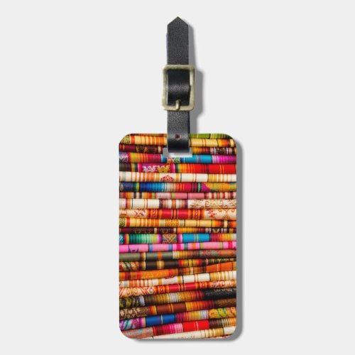 Ecuador Quito Area Otavalo Handicraft Market Luggage Tag