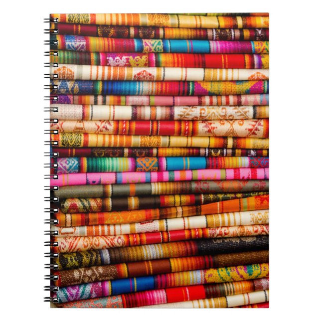 Ecuador, Quito Area, Otavalo Handicraft Market Notebook (Front)