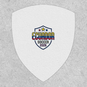 Ecuador Soccer 2026 Soccer Bold Country Typography Patch