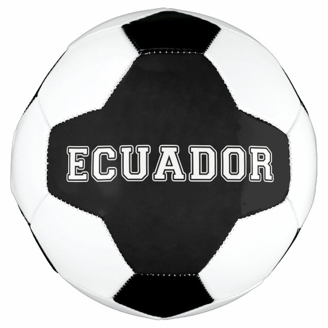 Ecuador Soccer Ball (Front)