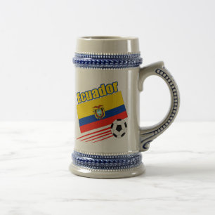 Ecuador Soccer Team Beer Stein