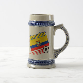 Ecuador Soccer Team Beer Stein