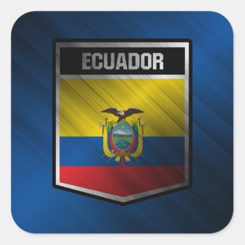 Ecuador Square Sticker