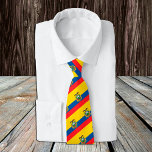 Ecuador Ties, fashion Ecuador Flag, business Neck Tie<br><div class="desc">Neck Tie: Patriotic Ecuadorian Flag fashion and Ecuador business design - love my country,  office wear,  travel,  national patriots / sports fans</div>