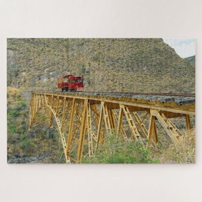 Ecuador train 1014-pc jigsaw puzzle (Horizontal)