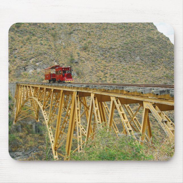 Ecuador train mouse pad (Front)